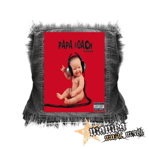PAPA ROACH - lovehatetragedy - chrbtová nášivka (36 x 27 cm)
