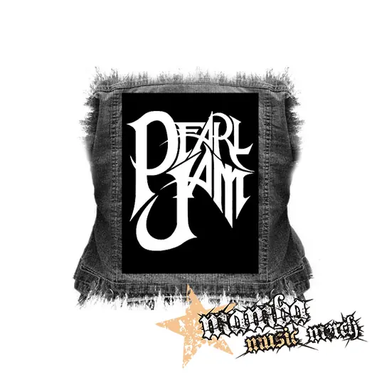 PEARL JAM - Logo Graffiti - chrbtová nášivka (36 x 27 cm)