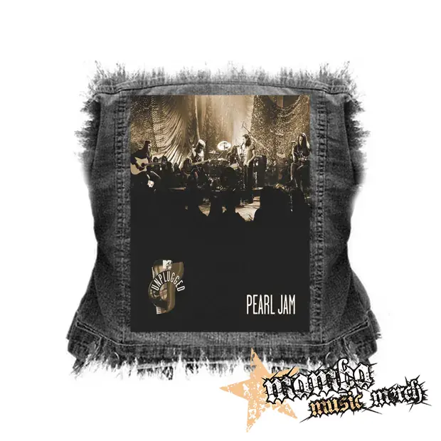 PEARL JAM - MTV Unplugged - chrbtová nášivka (36 x 27 cm)