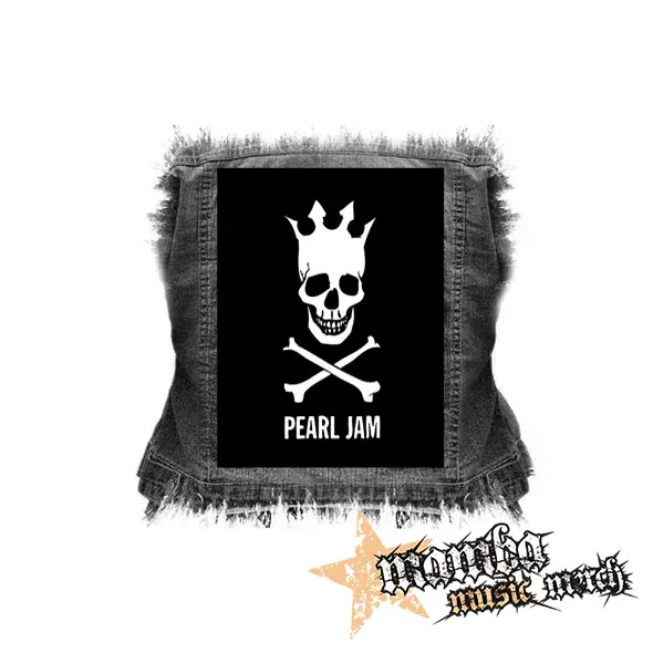 PEARL JAM - Skull - chrbtová nášivka (36 x 27 cm)