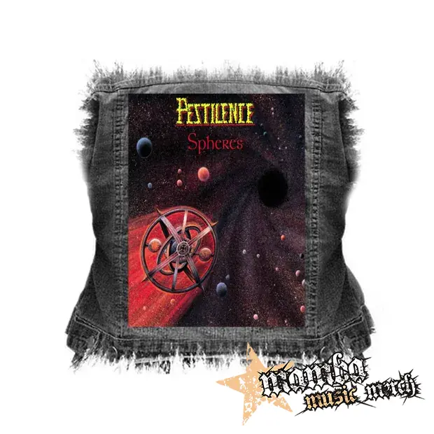 PESTILENCE - Spheres - chrbtová nášivka (36 x 27 cm)