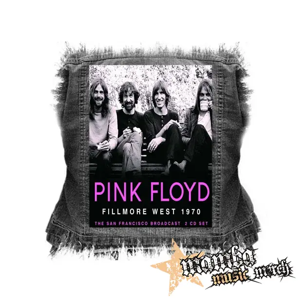 PINK FLOYD - Fillmore West 1970 - chrbtová nášivka (36 x 27 cm)