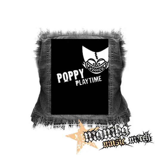 POPPY PLAYTIME - Logo Teeth Smile Motive 2 - chrbtová nášivka (36 x 27 cm)