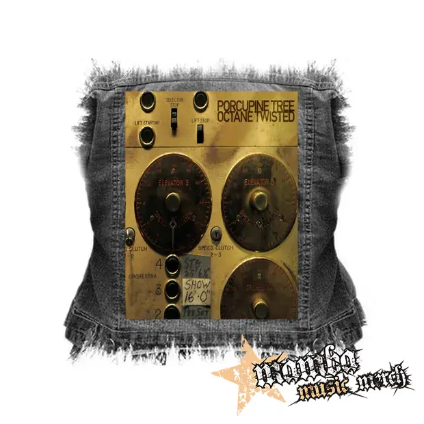 PORCUPINE TREE - Octane Twisted - chrbtová nášivka (36 x 27 cm)