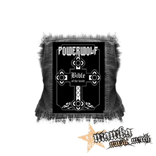 POWERWOLF - Bible Of The Beast - chrbtová nášivka (36 x 27 cm)