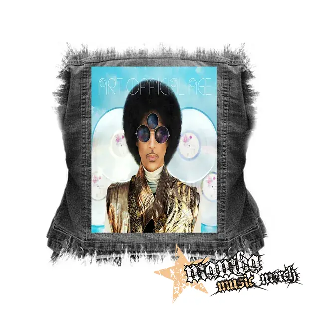 PRINCE - ART OFFICIAL AGE - chrbtová nášivka (36 x 27 cm)