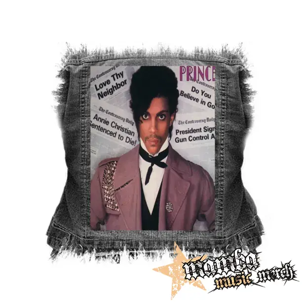 PRINCE - Controversy - chrbtová nášivka (36 x 27 cm)