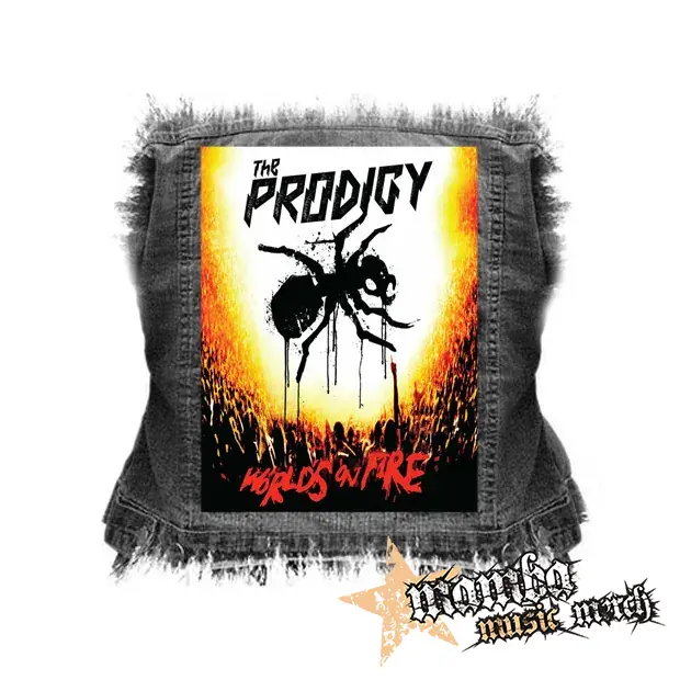 PRODIGY - World's on Fire - chrbtová nášivka (36 x 27 cm)