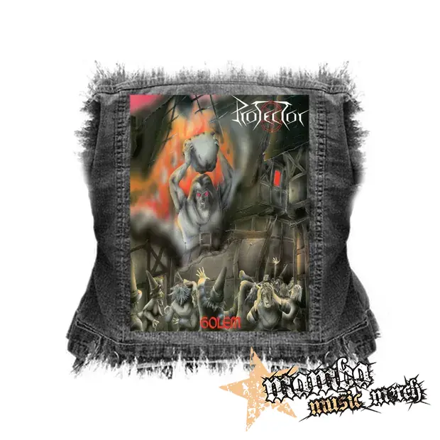 PROTECTOR - Golem - chrbtová nášivka (36 x 27 cm)