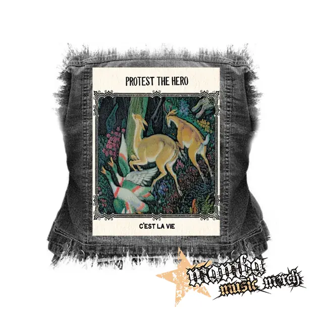PROTEST THE HERO - C'est La Vie - chrbtová nášivka (36 x 27 cm)