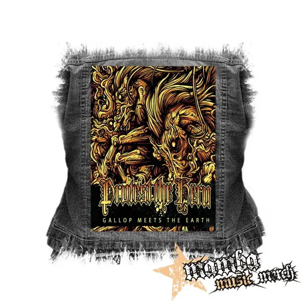 PROTEST THE HERO - Gallop Meets the Earth (Live) - chrbtová nášivka (36 x 27 cm)