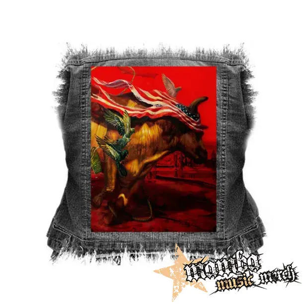 PROTEST THE HERO - Palimpsest - chrbtová nášivka (36 x 27 cm)