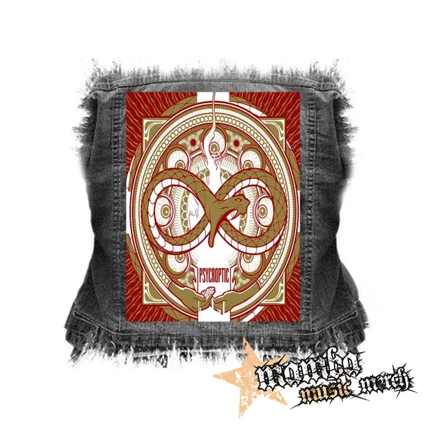 PSYCROPTIC - Psycroptic - chrbtová nášivka (36 x 27 cm)