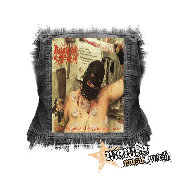 PUNGENT STENCH - Dirty Rhymes & Psychotronic Beats - chrbtová nášivka (36 x 27 cm)
