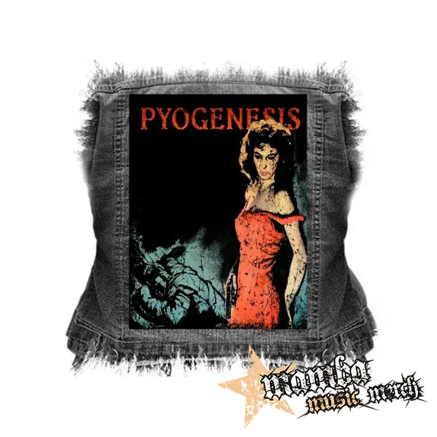 PYOGENESIS - Twinaleblood - chrbtová nášivka (36 x 27 cm)