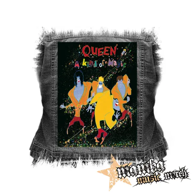 QUEEN - A Kind Of Magic - chrbtová nášivka (36 x 27 cm)