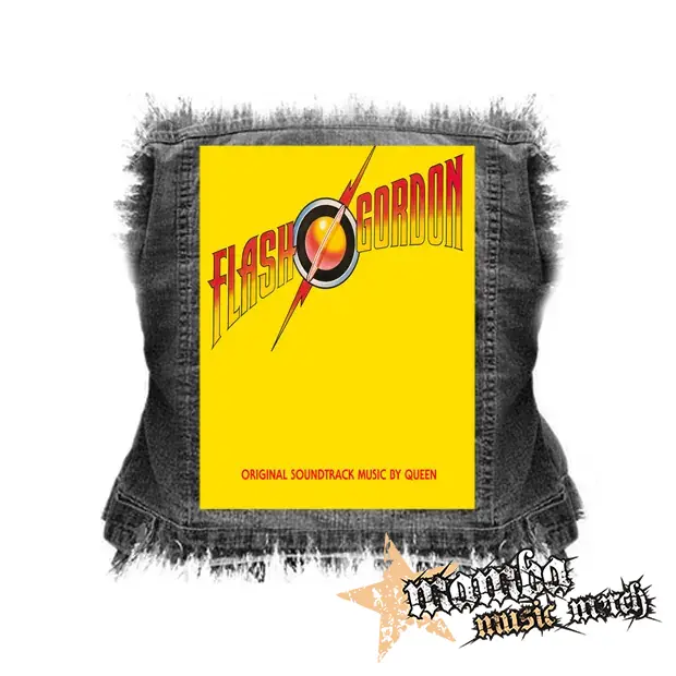 QUEEN - Flash Gordon - chrbtová nášivka (36 x 27 cm)