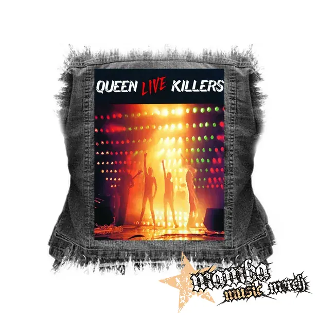 QUEEN - Live Killers - chrbtová nášivka (36 x 27 cm)