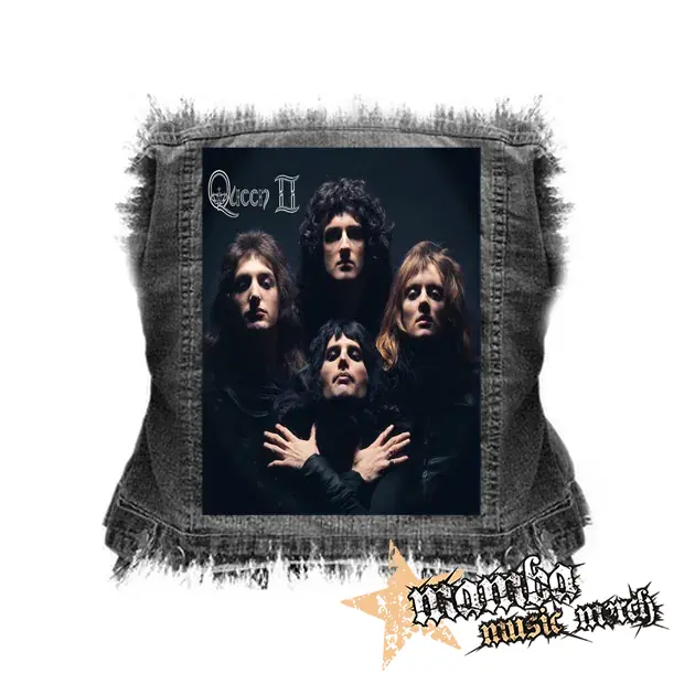 QUEEN - Queen II - chrbtová nášivka (36 x 27 cm)