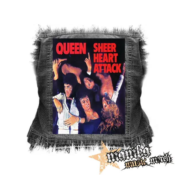 QUEEN - Sheer Heart Attack - chrbtová nášivka (36 x 27 cm)