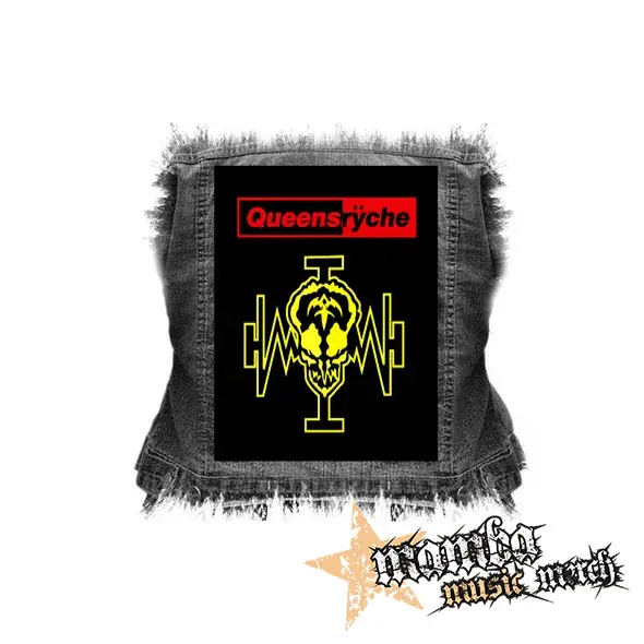 QUEENSRYCHE - Operation Mindcrime Crest - chrbtová nášivka (36 x 27 cm)