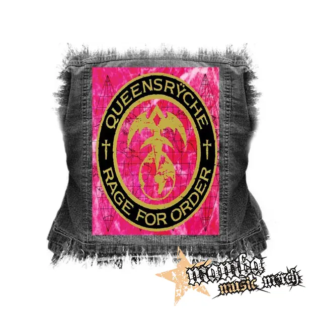 QUEENSRYCHE - Rage For Order - chrbtová nášivka (36 x 27 cm)
