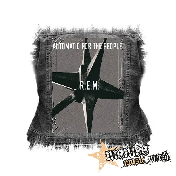 R.E.M.. - Automatic For The People - chrbtová nášivka (36 x 27 cm)