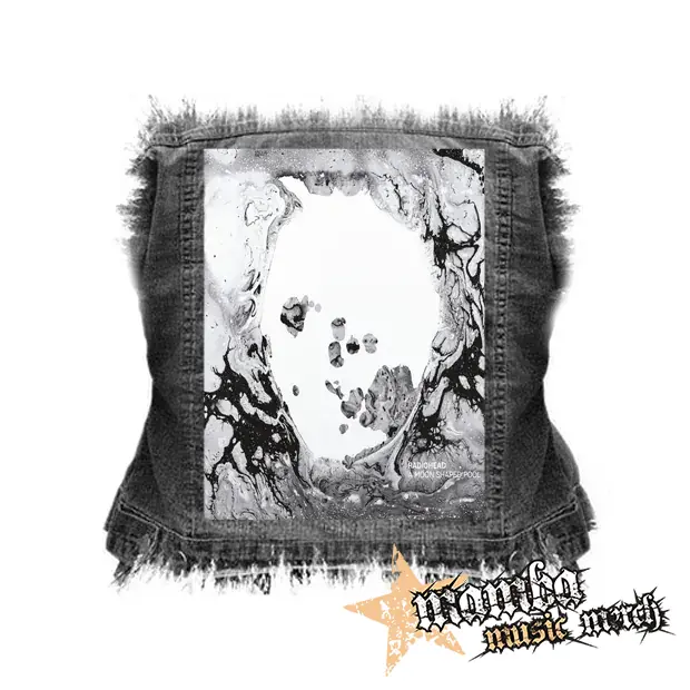 RADIOHEAD - A Moon Shaped Pool - chrbtová nášivka (36 x 27 cm)