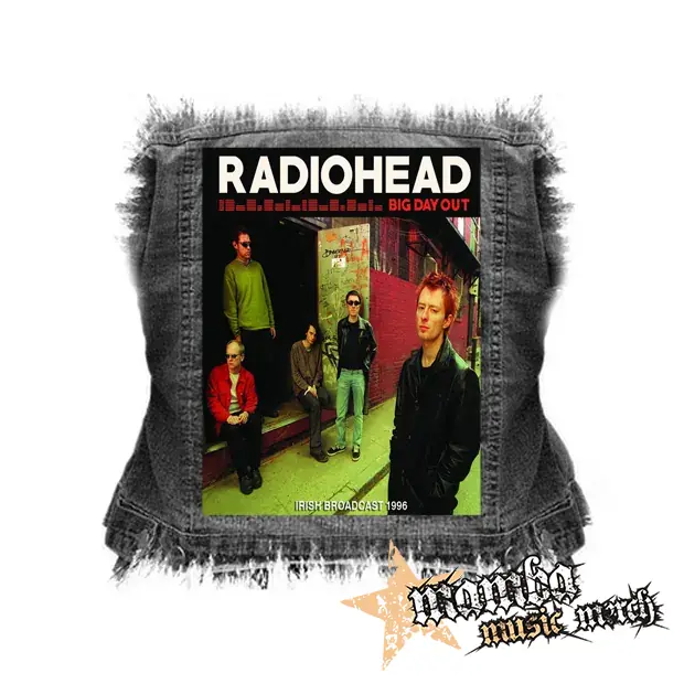RADIOHEAD _ Big Day Out - chrbtová nášivka (36 x 27 cm)