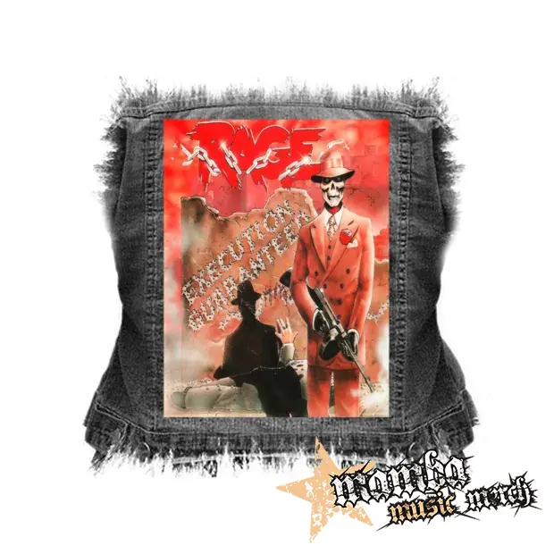 RAGE - Execution Guaranteed - chrbtová nášivka (36 x 27 cm)