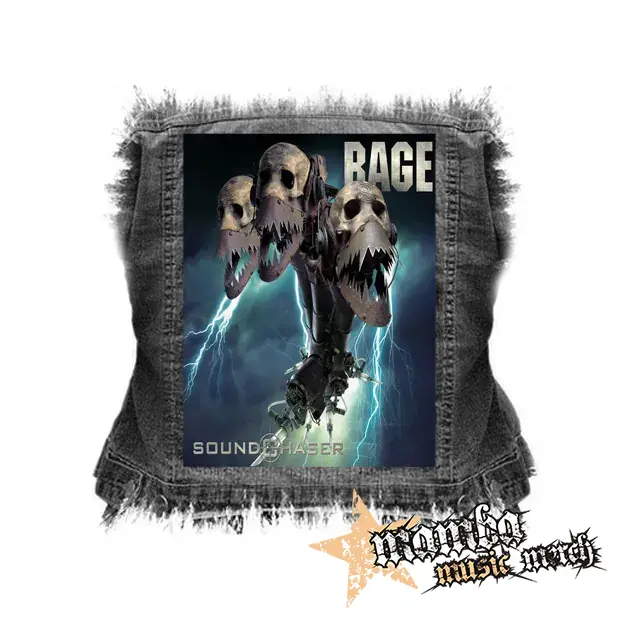 RAGE - Soundchaser - chrbtová nášivka (36 x 27 cm)