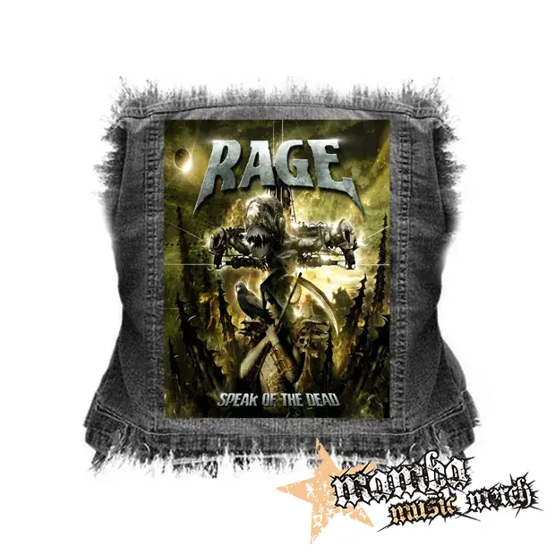 RAGE - Speak of the Dead - chrbtová nášivka (36 x 27 cm)