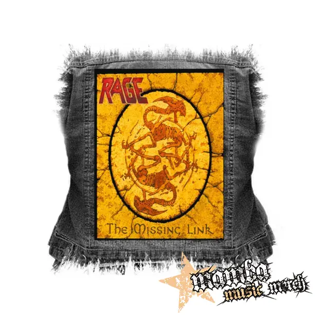 RAGE - The Missing Link - chrbtová nášivka (36 x 27 cm)