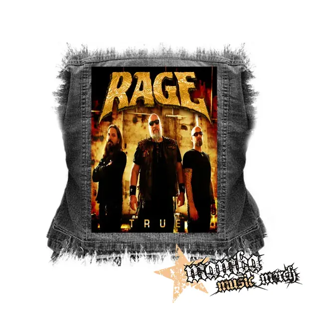 RAGE - True Poster - chrbtová nášivka (36 x 27 cm)
