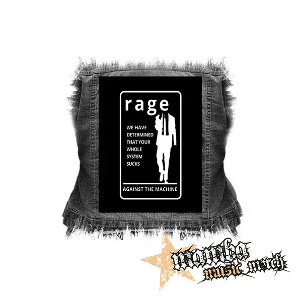 RAGE AGAINST THE MACHINE - We Have Determined - chrbtová nášivka (36 x 27 cm)