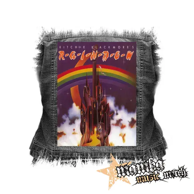 RAINBOW - Ritchie Blackmore's Rainbow - chrbtová nášivka (36 x 27 cm)
