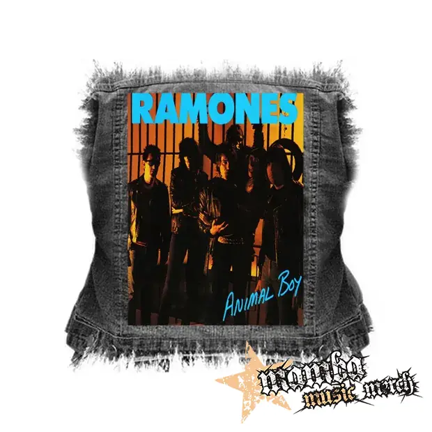 RAMONES - Animal Boy - chrbtová nášivka (36 x 27 cm)