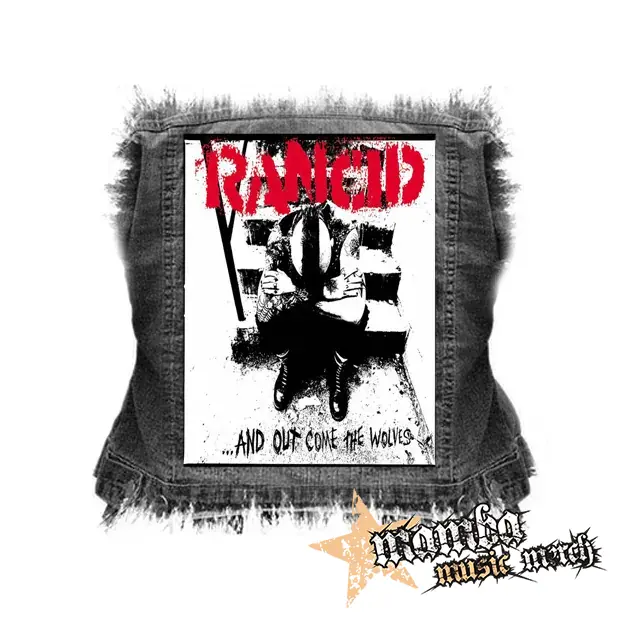 RANCID - ...And Out Come The Wolves - chrbtová nášivka (36 x 27 cm)