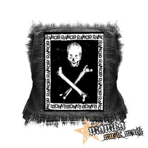 RANCID - 5 - chrbtová nášivka (36 x 27 cm)