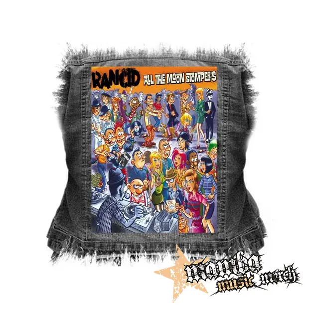 RANCID - All The Moon Stompers - chrbtová nášivka (36 x 27 cm)
