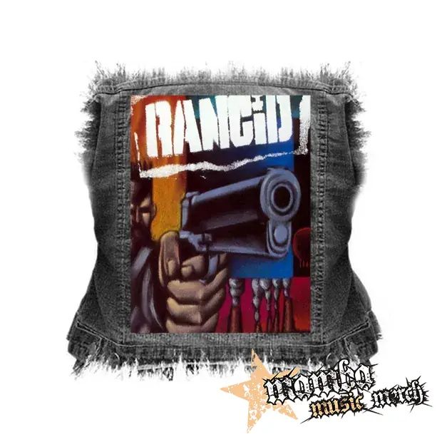 RANCID - Rancid - chrbtová nášivka (36 x 27 cm)