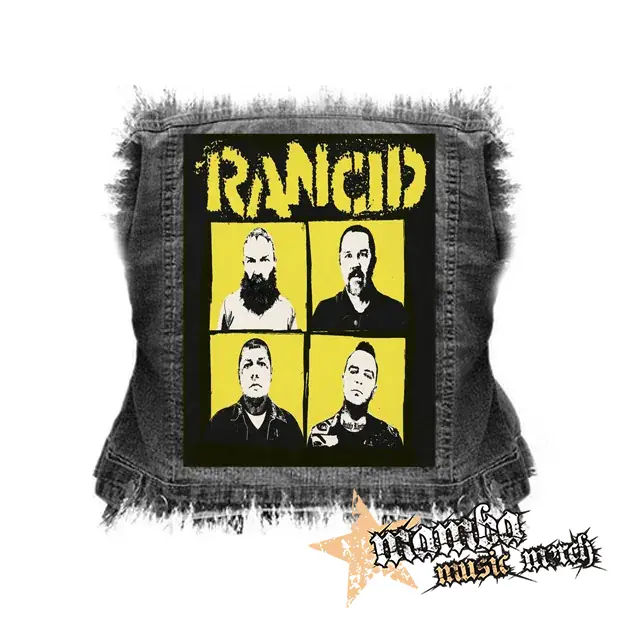 RANCID - Tomorrow Never Comes - chrbtová nášivka (36 x 27 cm)