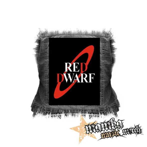 RED DWARF - chrbtová nášivka (36 x 27 cm)