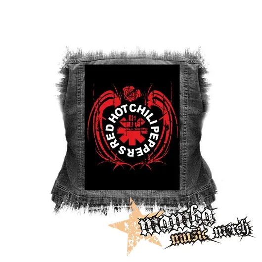 RED HOT CHILI PEPPERS - Wings Logo - chrbtová nášivka (36 x 27 cm)