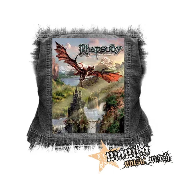 RHAPSODY - Symphony of Enchanted Lands II (The Dark Secret) - chrbtová nášivka (36 x 27 cm)
