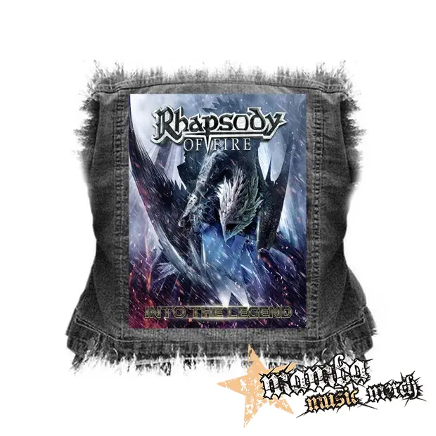 RHAPSODY OF FIRE - Into the Legend - chrbtová nášivka (36 x 27 cm)
