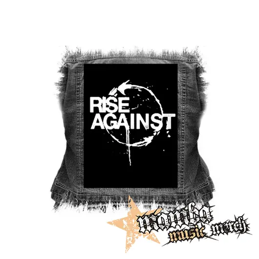RISE AGAINST - Cycle - chrbtová nášivka (36 x 27 cm)