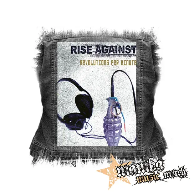 RISE AGAINST - Revolutions Per Minute - chrbtová nášivka (36 x 27 cm)