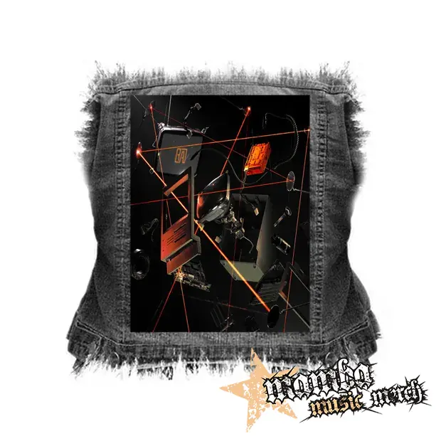 RISE AGAINST - Ricochet - chrbtová nášivka (36 x 27 cm)