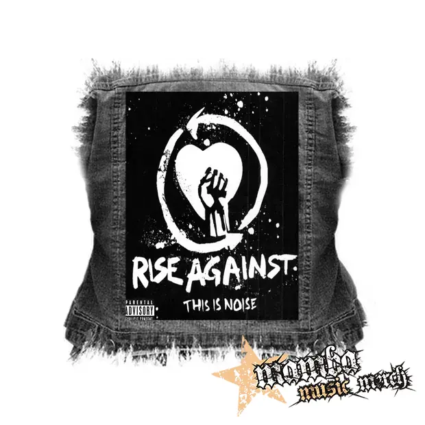 RISE AGAINST - This Is Noise - chrbtová nášivka (36 x 27 cm)